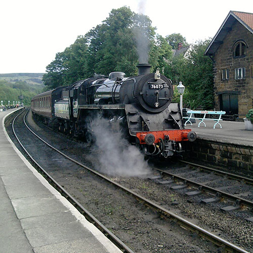 The North Yorkshire moors railway