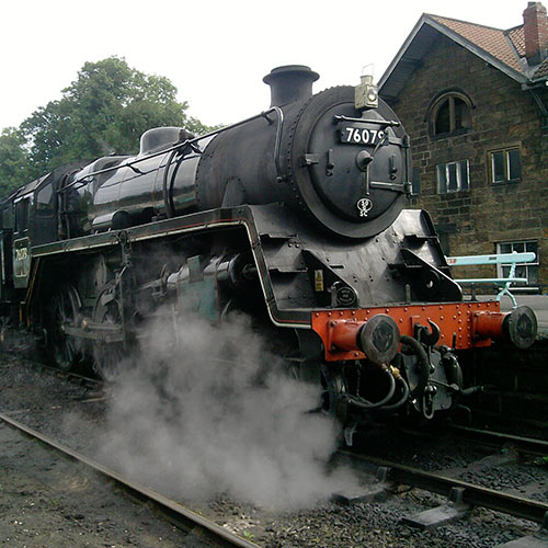 The North Yorkshire moors railway