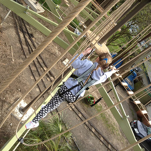 The outdoor Sky Trail at Scarborough