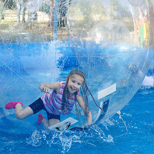 Water walking and other outdoor activies